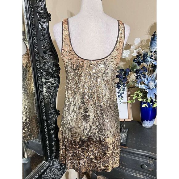 Express Sleeveless Sequin Dress Size X Small - Picture 3 of 4